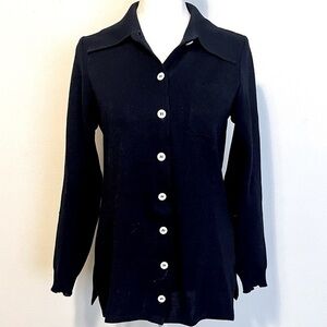 Vintage button up knit